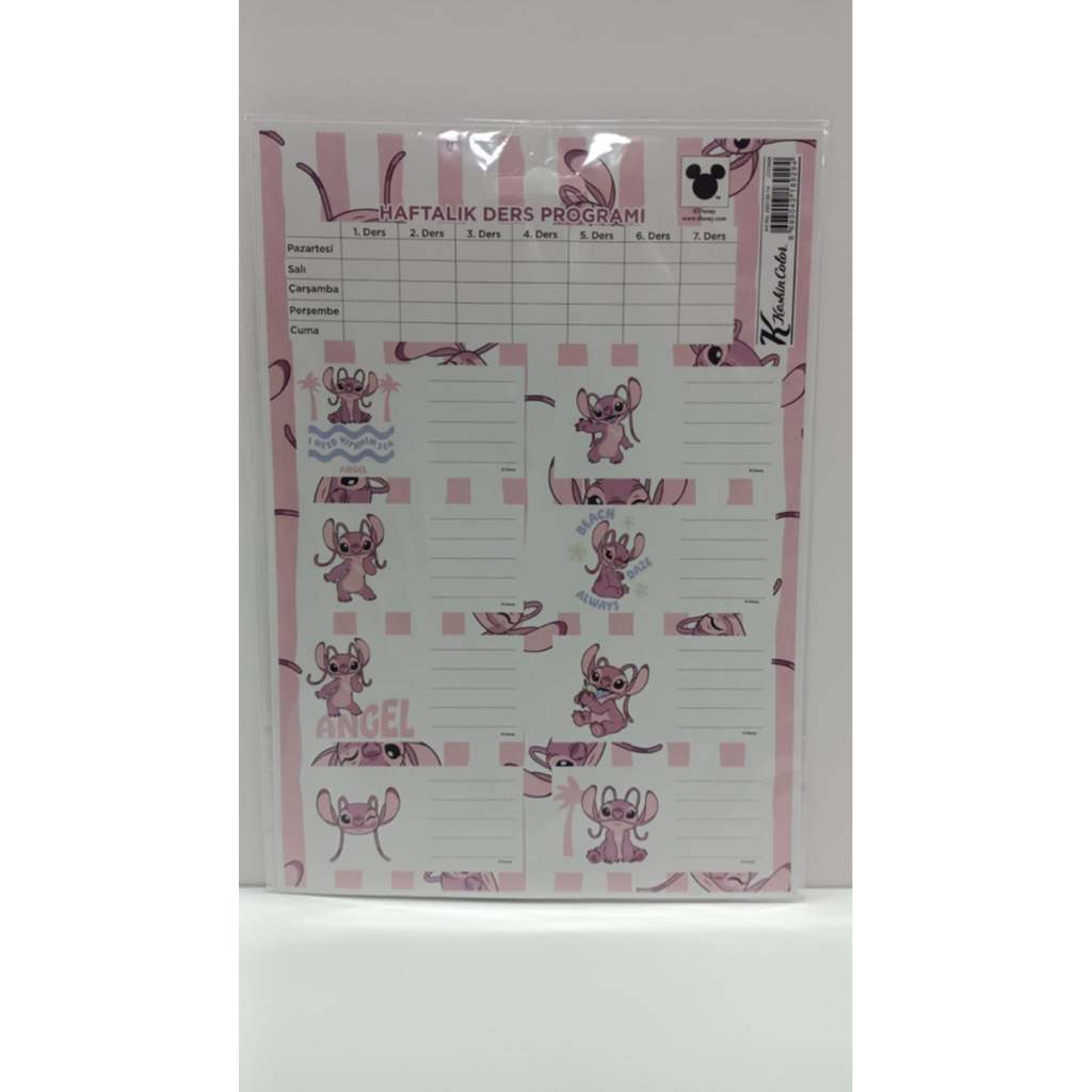 LILO&STITCH DERS PROGRAMLI 3LU ETIKET 220130-14