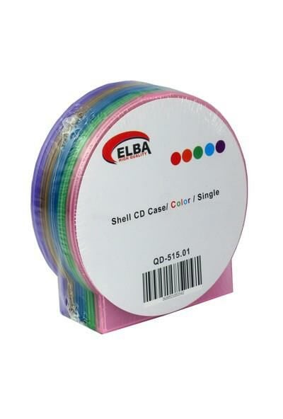 CD-DVD KUTUSU ELBA PP RENKLI 10 LU (QD-515.01)