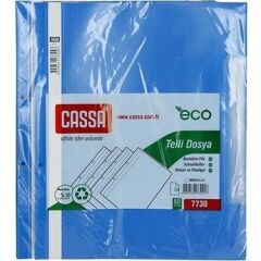 CASSA TELLI DOSYA MAVI 50 LI