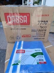 CASSA TELLI DOSYA MAVI 1000LI KOLI