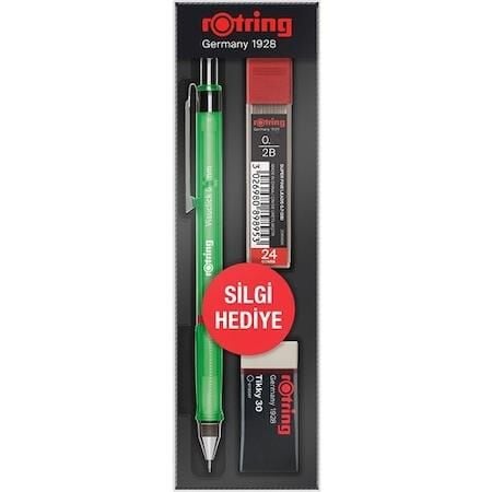 ROTRING VISUCLICK VERSATIL KALEM YESIL 05 SET