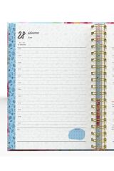 YMN GUNLUK AJANDA 2026 FLOWERS SPR.6 DD-020