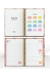 YMN GUNLUK AJANDA 2026 FLOWERS SPR.7 DD-020