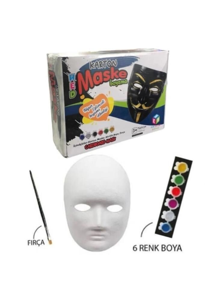 HED KARTON MASKE BOYAMA (HED 085)