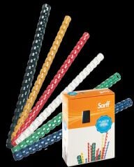 SARFF PLASTIK SPIRAL 28mm 50 LI BEYAZ (270syf)
