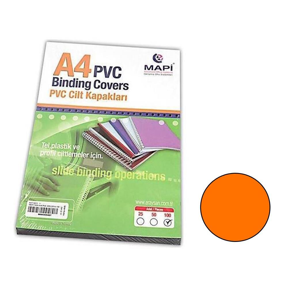 MAPI CILT KAPAGI PVC A4 160 MIC SEFFAF TRNCU 100LU