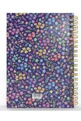 YMN Günlük Ajanda 2026 Flowers Spiralli 17x24 cm 320 Sayfa SPR.4 DD-020