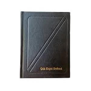 DILMAN CEK KAYIT DEFTERI 12X17 192 YP