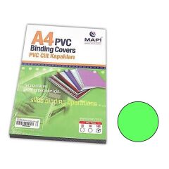 MAPI CILT KAPAGI PVC A4 160 MIC SEFFAF YESIL100LU
