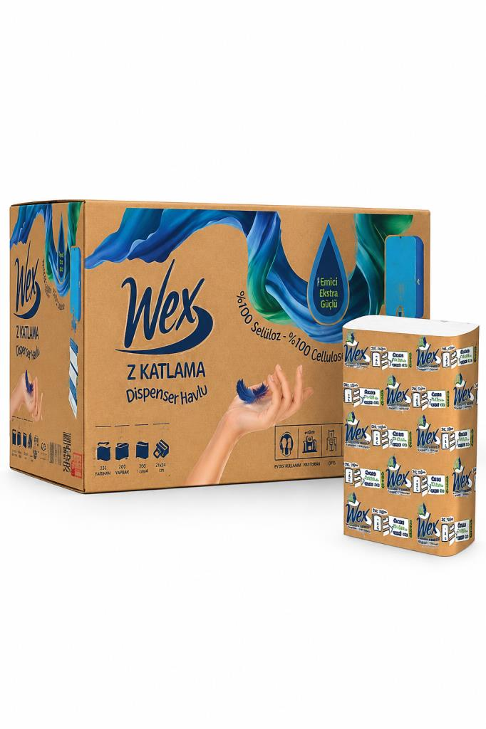 WEX Z KATLI HAVLU 200LU 12 LI PAKET =1 KOLI