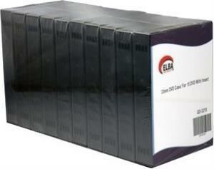DVD KUTUSU ELBA 10 LU 33mm SIYAH 10 LU (QD-3210)