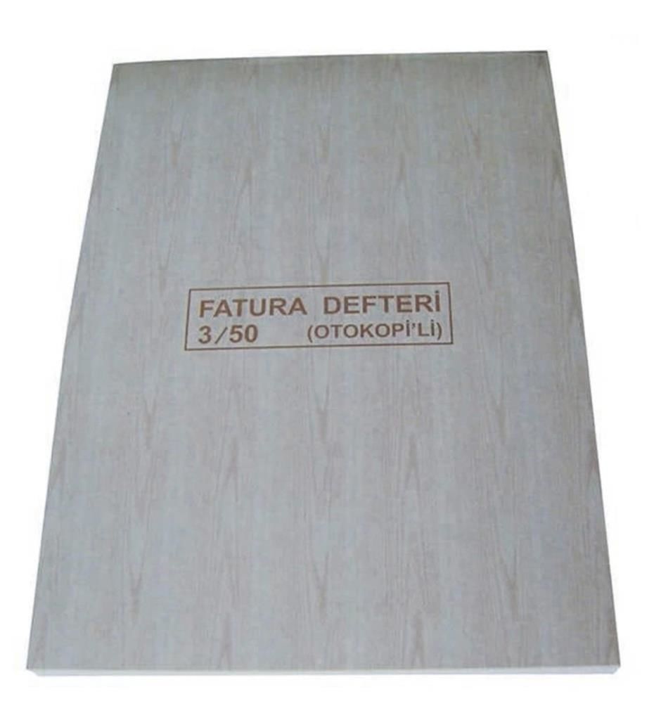 DILMAN FATURA DEFTERI 14x20 2 NUSHA