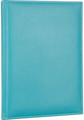 2K 2026 Günlük Çizgili Ajanda Diplomat 17x24 cm Turkuaz