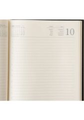 2K 2026 Günlük Çizgili Ajanda Diplomat 17x24 cm Turkuaz