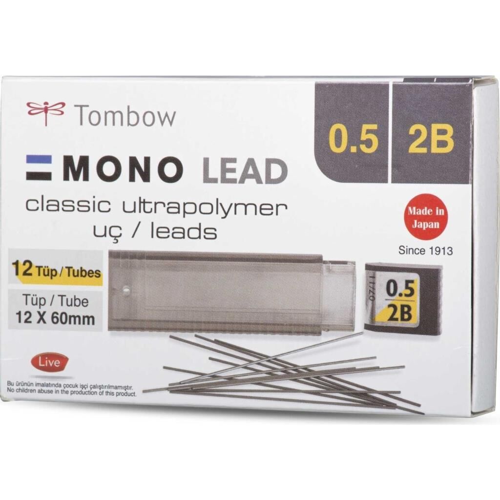 TOMBOW MONO LEAD KLASIK MIN 05 2B 12LI