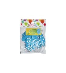 BALONEVI BALON PUANTIYELI ACIK MAVI 14 LU