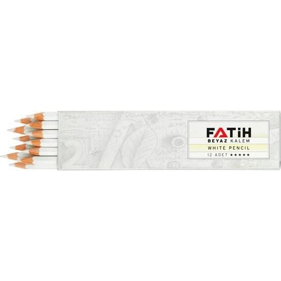 FATIH KOPYA KALEMI BEYAZ 12LI (TEKSTIL KALEMI)
