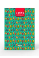 YMN AJANDA YAPRAKLAR YESIL DD-019