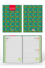 YMN AJANDA YAPRAKLAR YESIL DD-019