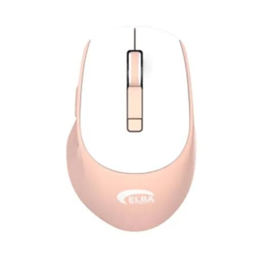 ELBA MOUSE KABLOSUZ PEMBE/BEYAZ 6D 2.4Ghz (B554)