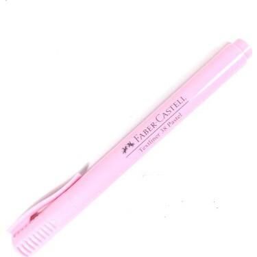FABER-CASTELL FOSFORLU KALEM 38 PASTEL PEMBE