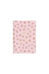 KESKIN AJANDA AKADEMIK17x24 PEMBE LEOPAR60009 2026