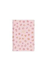 KESKIN AJANDA AKADEMIK17x24 PEMBE LEOPAR60009 2026