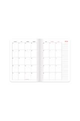 Keskin Akademik Ajanda 2026 17x24 Pembe Leopar