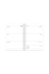 Keskin Akademik Ajanda 2026 17x24 Pembe Leopar