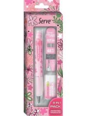 SERVE VERSATIL DEEP 07 DOGA PEMBE CICEK 3 IN 1