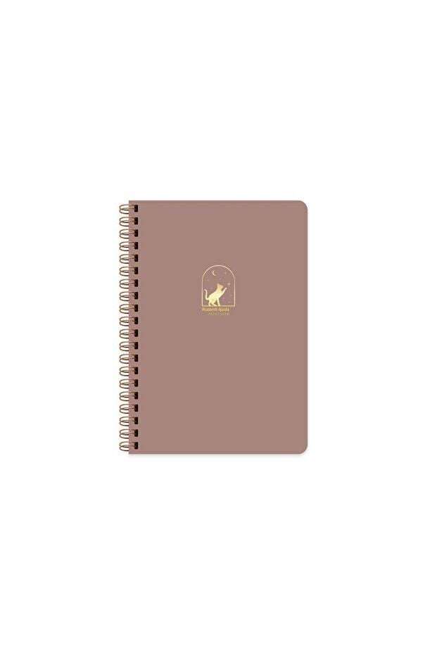 KESKIN AJANDA AKADEMIK 17x24 SPR.MOCHA 600101-2026