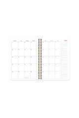 Keskin Akademik Ajanda 2026 17x24 Spiralli Mocha