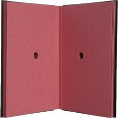 ONDER IMZA DOSYASI SUNI DERI SIYAH 12 LI (7100-3)