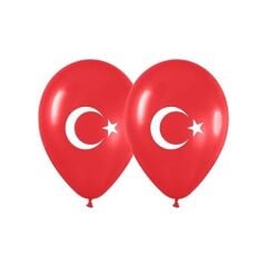 ATOM BALON AYYILDIZ BAYRAKLI 12'' 100 LU