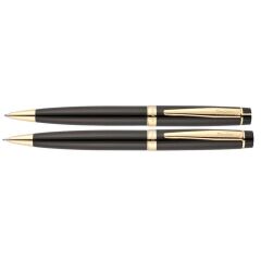 SCRIKSS TUKENMEZ+D.KALEM SET SIYAH ALTIN (38)