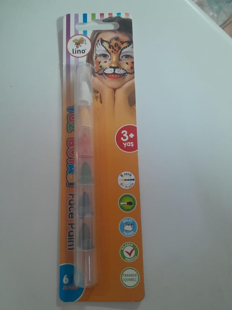 LINO YUZ BOYASI 6 IN 1 YIKANABILIR LN-902