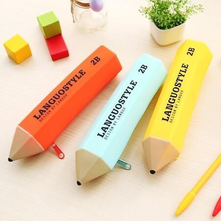 NOVA LANGUO SILIKONLU KALEM CANTASI  (LG-10218)