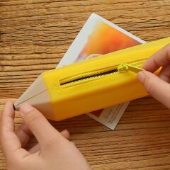 NOVA LANGUO SILIKONLU KALEM CANTASI  (LG-10218)