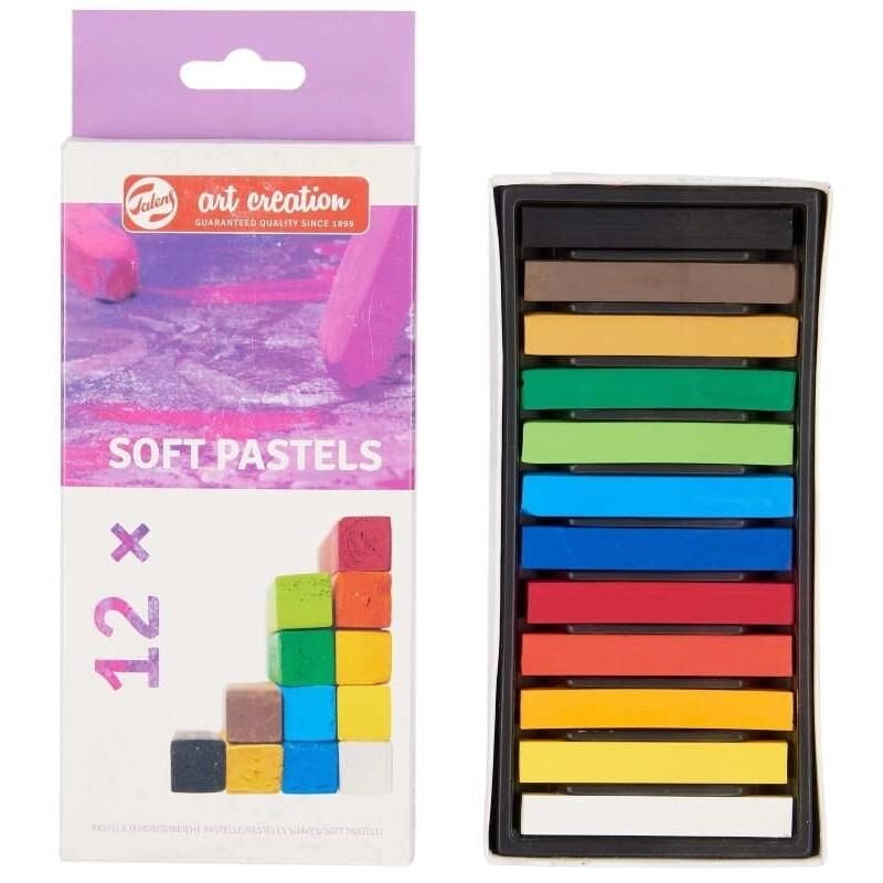 TALENS AC. SOFT PASTEL SET 12'LI **YENI**