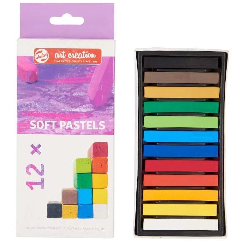 TALENS AC. SOFT PASTEL SET 12'LI **YENI**