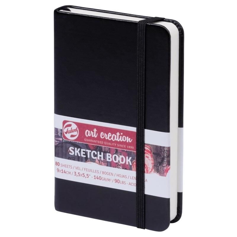 TALENS ART SKETCH BLOCK  BLACK 9X14 140gr