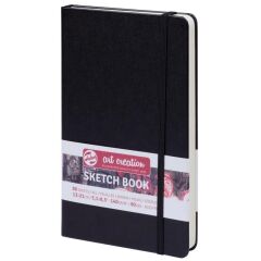 TALENS ART SKETCH BLOCK BLACK 13X21 140gr