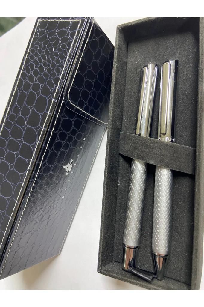 STEELPEN PLUS TUKENMEZ+D.KALEM SET KROM (5082)