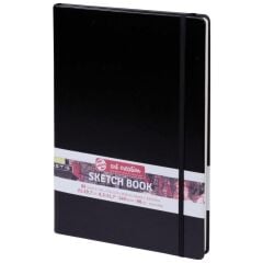 TALENS ART SKETCH BLOCK BLACK 21X30 140gr