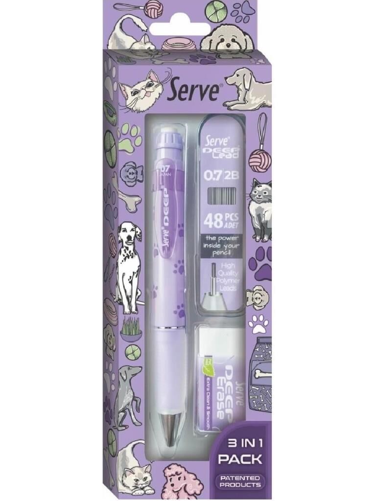 SERVE VERSATIL DEEP 07 DOGA MOR PAW 3 IN 1