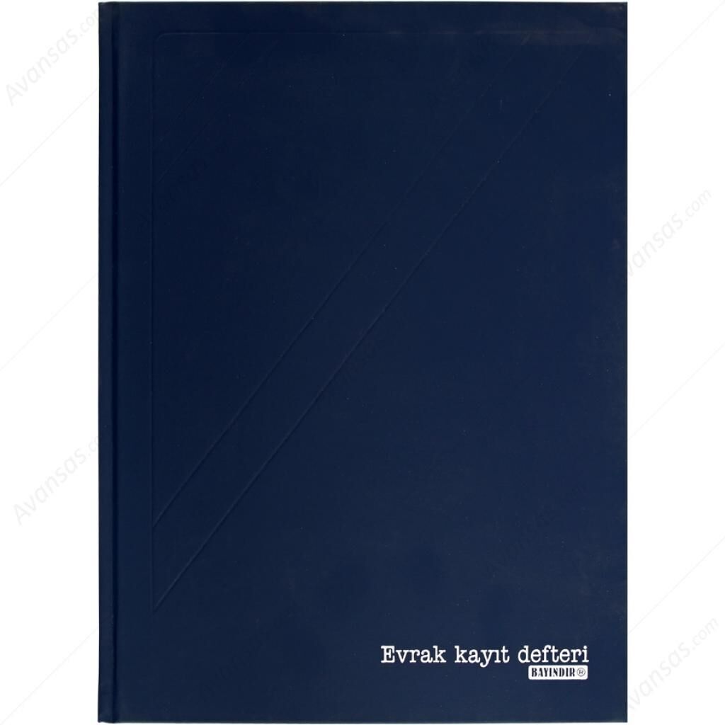 BAYINDIR EVRAK KAYIT DEFTER 24x34 144 YP.CILTLI