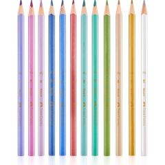 FABER BOYA KALEMI UCGEN METALIK 12 RENK