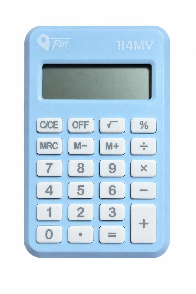 PIN HESAP MAKINESI CEP TIPI 8 HANE P.MAVI (114MV)