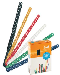 SARFF PLASTIK SPIRAL 22mm 50 LI BEYAZ