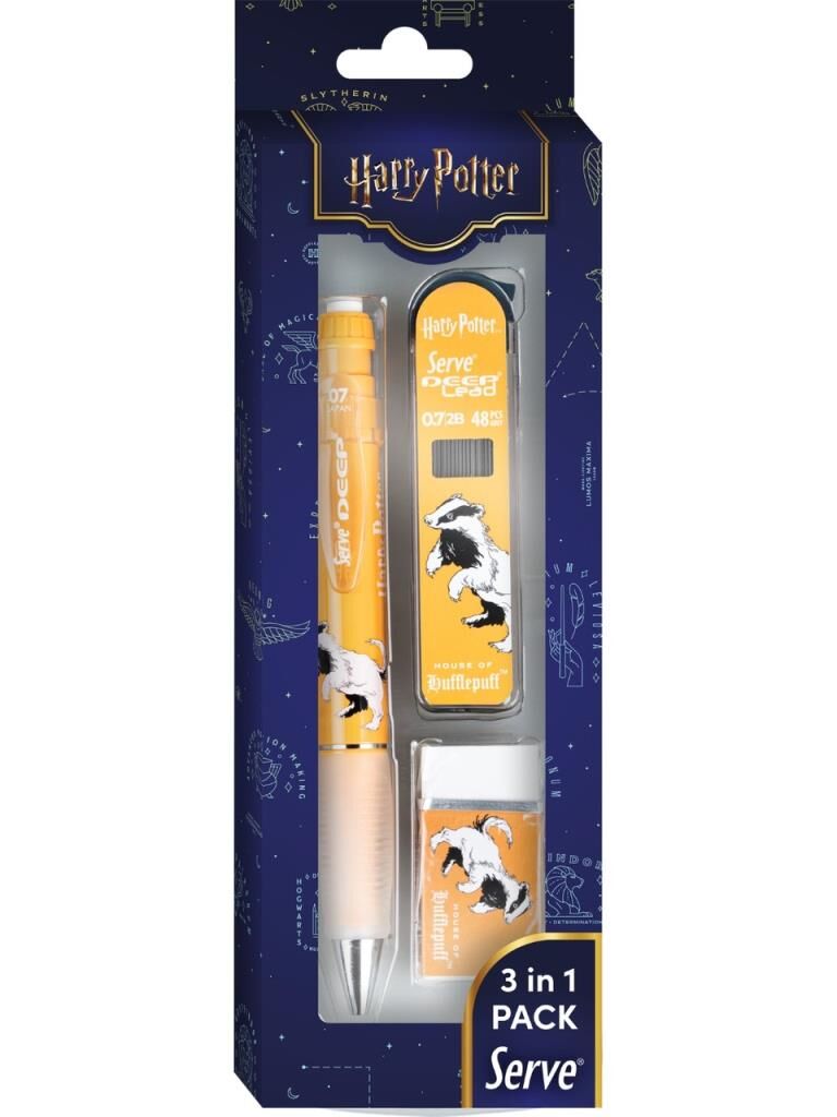 SERVE DEEP 07 HARRY POTTER HUFFLEPUFF 3 LU SET
